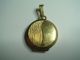 Antikes Art Deco Medaillon Zum Aufklappen Aus Amerikaner Gold Double K&l Punze Schmuck nach Epochen Bild 1