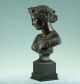 James Pradier 1790 - 1852 Klassizistische Bronze Büste Einer Nymphe 1850 Sculpture Bronze Bild 8