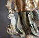 Leuchterengel,  Ca.  1700 - 1730,  Italien,  Alte Fassung,  Barock,  Linde/pappel Skulpturen & Kruzifixe Bild 8
