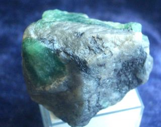 Roh Smaragd Stufe 157 Carat Brasilien Emerald Specimen Bild