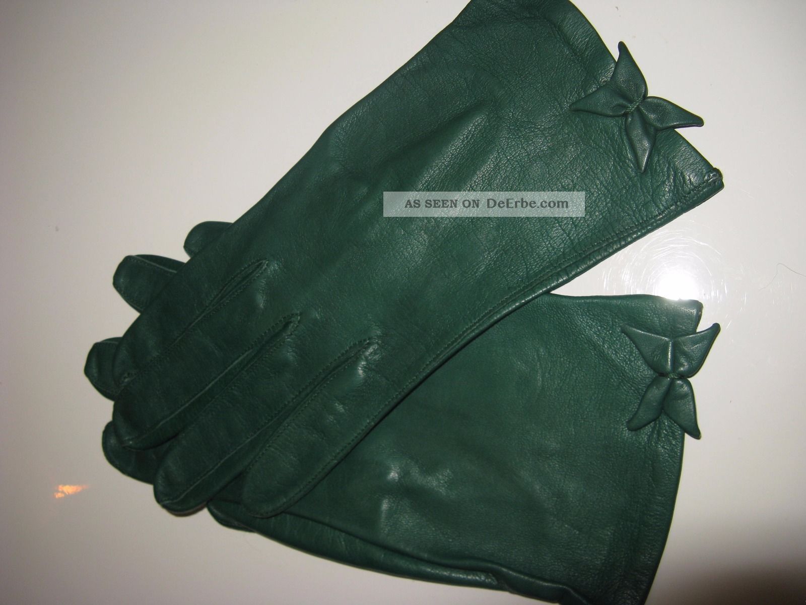 Weihnachten Ungetragene Autofahrer - Damen Lederhandschuhe - Größe 7 Accessoires Bild