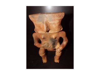Präkolumbische Rechteckige Grundfigur 1000 - 1600 N Chr Bild