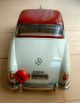 Schuco Rollfix 1085 Weiß/ Rot Topzustand Mercedes 220s Keine Replica Original, gefertigt 1945-1970 Bild 4