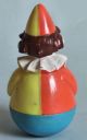 Mini Rolly Toys Western Germany Stehauf - Männchen Clown 50er Jahre Selten Antikspielzeug Bild 3