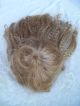 Alte Puppenteile Goldblonde Lang Haar Perücke Vintage Doll Hair Wig 50 Cm Girl Puppen & Zubehör Bild 4