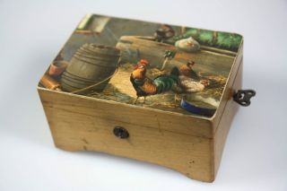 Antike Thorens 2.  28 Spieldose Spieluhr Video Boite A Musique Music Box Bild