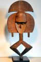 Kota Reliquary Sculpture - African Art - Reliquaire Africain Figure Mask Afrika 1920-1949, Art Déco Bild 7