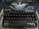 Reise - Schreibmaschine Rheinmetall Borsig Sömmerda Um 1950 Typewriter Antike Bürotechnik Bild 1