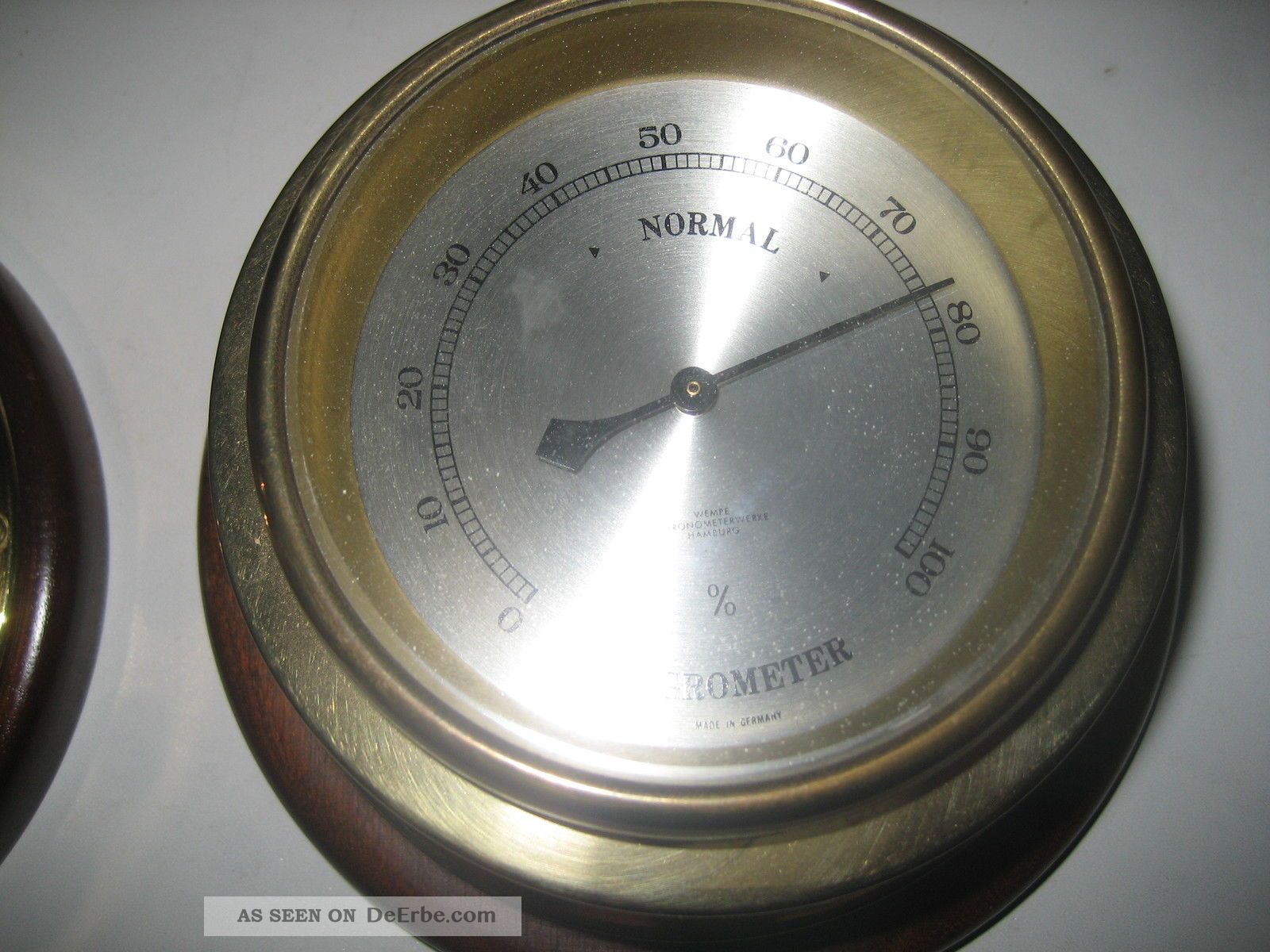Dekorative Sammlung Glasenuhr, Barometer, Thermometer Und Hygrometer