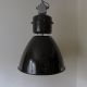 Große Emaille Lampe.  Industrielampe.  Fabriklampe.  Vintage Industrial Lamp. 1970-1979 Bild 1