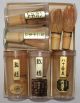 K017 Vintage Matcha Tea Und Zubehör 抹茶 Cha Sen Bamboo Whisk Asiatika: Japan Bild 4