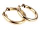 Damen 8 K 333 Gelb Gold Ohrringe Creolen Ringe,  Ø Ca 20 Mm,  2,  6 G Schmuck & Accessoires Bild 1