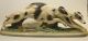 Antik Tier Porzellan Windhunde Barsoi Borzoi Hund Windhund Figur Sehr Groß Nach Form & Funktion Bild 1