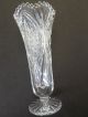 Ae5) Schwere Vase Aus Glas Kristall Blumen Tisch Deko Neuwertig Dekorglas Bild 2