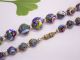 Murano - Glasperlen - Kette: Halskette: Handarbeit: 1960er Jahre: 43 Cm Lang Glas & Kristall Bild 3