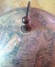 Alter Mang ' S Erd Globus 1900 Stuttgart Kompass Im Fuß 33cm Durchm.  104cm Umfang Wissenschaftliche Instrumente Bild 4