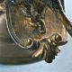 Imposante Bronzefigur: Der Teufel Mit Pferdefuß,  Als Kerzenständer.  H.  33,  5 Cm. Bronze Bild 11