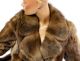Pelzjacke Bisam Wie Nerz Pelz Jacke Muskrat Fur Jacket Vintage Soft Fitted S - M Kleidung Bild 7