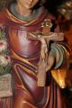 Sakrale Holzfigur Heiliger Aloisius 36cm Heiligenfigur Grödnertal Südtirol Skulpturen & Kruzifixe Bild 4