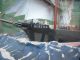 Altes Schiffsmodell Im Glaskasten Bertha Maritim Segelschiff 3 Master Maritime Dekoration Bild 3