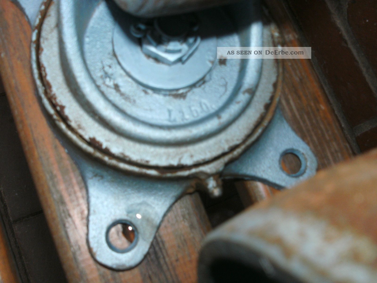 4 Alte Guss Eisenrader Rollen Vintage Paletten Mobel