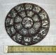 Tibetischer Kalender Mandala Kreis Metall Amulett Gr.  M Buddha Tibet Indien Nepal Entstehungszeit nach 1945 Bild 6