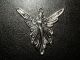 3 Große Silber Engel Engelchen Elfen Fee Elfe Schutzengel Perle Anhänger Amulett Entstehungszeit nach 1945 Bild 1