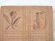Antike Springerles Form Backmodel Holz Model Spekulatius 20 - 30er Jahre 4 Motive. Bäcker & Konditor Bild 1