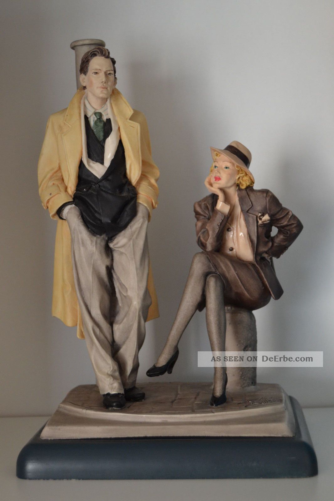 Skulptur Von Vittorio Tessaro A.  D.  L.  Wunderschön Und Selten Ca.  27 Cm 1950-1999 Bild