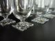 6 X Orig.  Peill Gläser Glas Kristallglas 14cm Wasserglas Weinglas Saftglas Kristall Bild 1