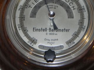 Barometer - Lufft Einstellbarometer - Selten Bild