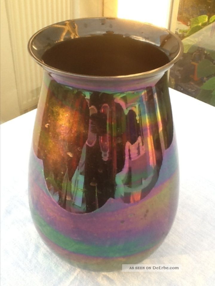 LÖtz Vase Irisierend Glasvase LÜstrierend Glas Vase