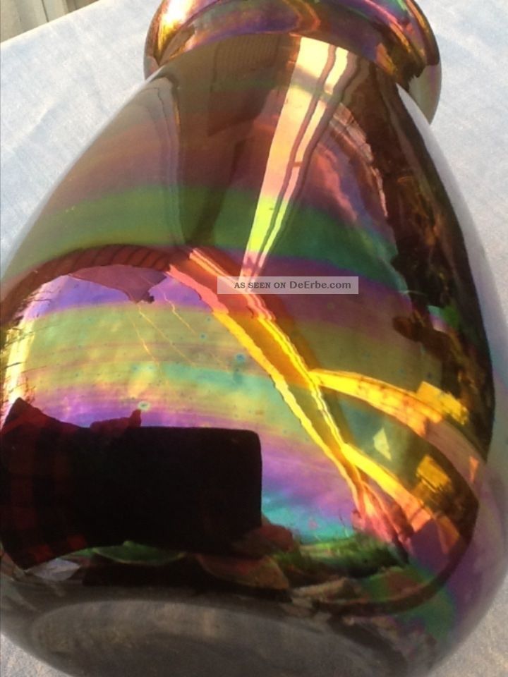 LÖtz Vase Irisierend Glasvase LÜstrierend Glas Vase