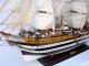 Handgefertigtes Schiffsmodell Amerigo Vespucci,  L98 Cm,  Modellschiff,  Holz Maritime Dekoration Bild 5