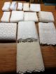 Konvolut - Alter Weißwäsche Spitzen Zus.  1165 Cm Mit Box Textilien & Weißwäsche Bild 1