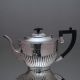 Sheffield,  England: Teeservice Queen Anne,  Plated,  Teekanne,  Kaffeekanne,  Silber Objekte vor 1945 Bild 3
