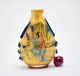 Sammeln Snuff Bottles Man And Wife Aus Mischmaterial China Selten Um 1900 Asiatika: China Bild 4