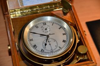 Thomas Mercer Schiffs Marine Chronometer Von Nedlloyd (shipschronometer) Bild