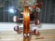 Sehr Alte Feine Geige Weit über 100 Jahre Alt Very Old Violin Violino Antiko Saiteninstrumente Bild 9