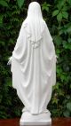 Maria Gnadenspenderin Immaculata 50 Cm Weiß Auch Für Draußen Marienstatue Madonn Skulpturen & Kruzifixe Bild 1