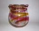 Kunstglas Vase Glas Mundgeblasen Farbspiral Einschmelzungen Signiert 1,  6kg Sammlerglas Bild 1
