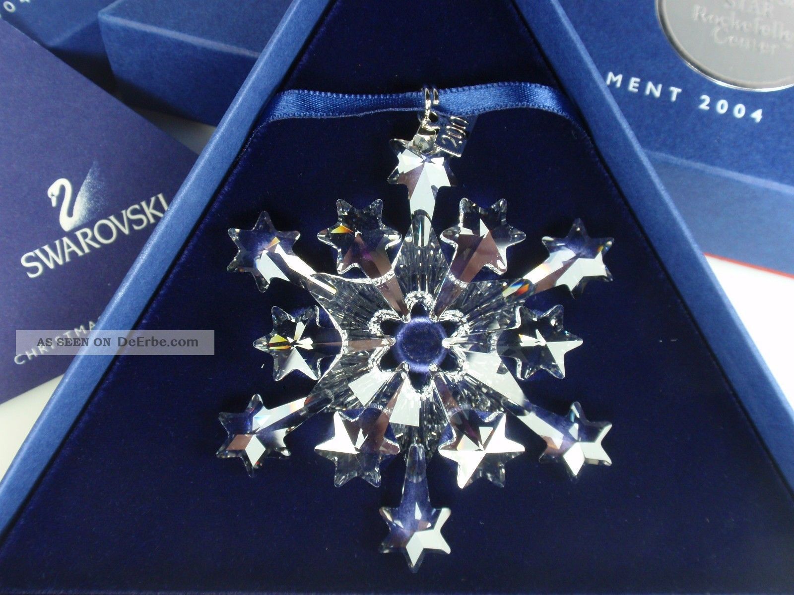 Opknappen punt binden Swarovski Weihnachtsstern /christmas Ornament 2004