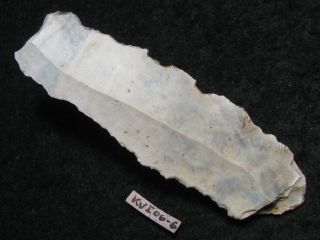 7400j.  A: RaritÄt Messer 68 Mm Steinzeit Mesolithikum Silex ErtebÖlle Ellerbek K Bild