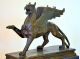 Greif Bronze Mythologie Bronzeskulptur Marmorsockel Figur Skulptur Antik Stil Bronze Bild 1