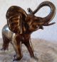 Bronzeskulptur (metall) Elefant Tier 2,  8 Kg Höhe 24 Cm Bronze Bild 2