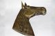 Messing Pferdekopf,  Antik Optik Gefertigt nach 1945 Bild 1