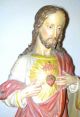 Heiligenfigur Schutzpatron/ Jesus Herz 53cm Skulpturen & Kruzifixe Bild 1