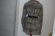 Echtes Pelz Nerz Jacke Gr.  38 Grau/blau Saga Mink 