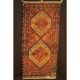 Alter Handgeknüpfter Orient Teppich Normaden Malaya Old Carpet Tappeto 100x210cm Teppiche & Flachgewebe Bild 3