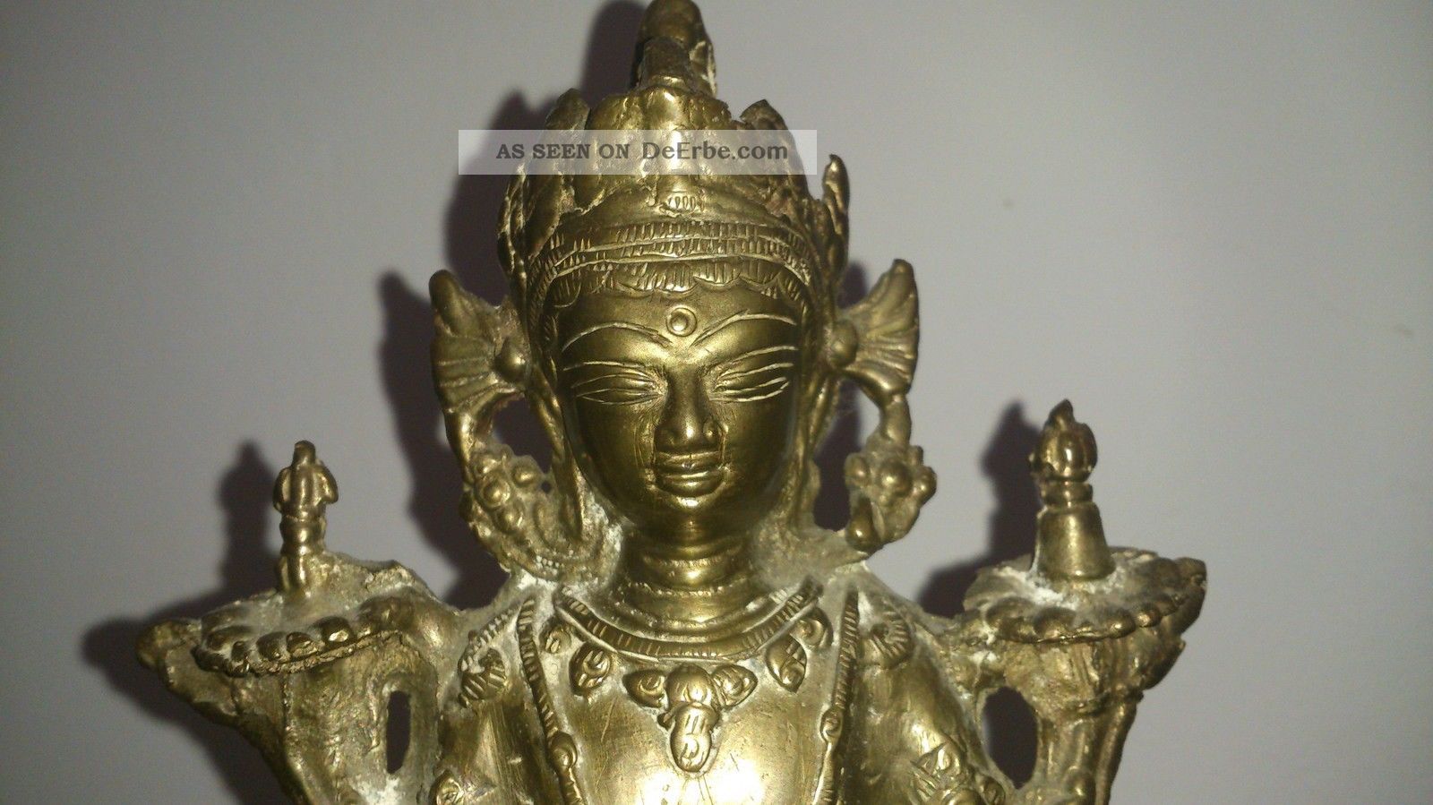 Alte Indische Bronze? Messing? Figur,  „shiva“,  19.  Jhd. ,  Schöne Patina Asiatika: Indien & Himalaya Bild